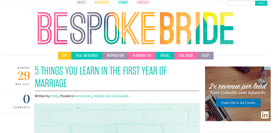 Bespoke bride Digital Marketing