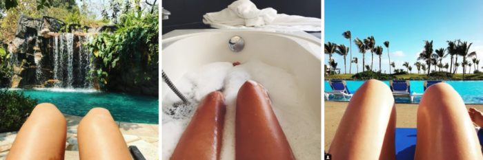 instagram cliches hot dog legs