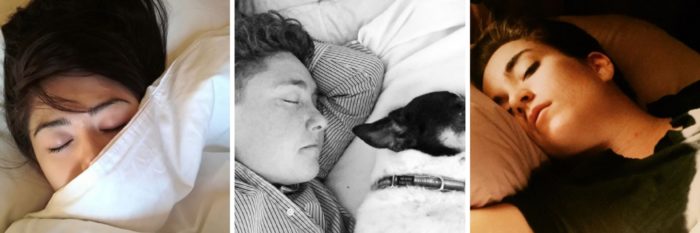 instagram cliches sleeping