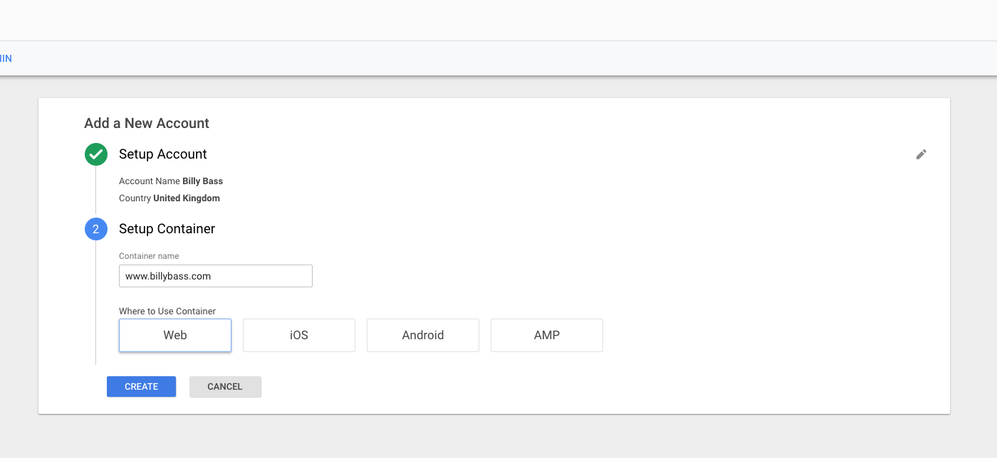 Google Tag Manger Website Details 2