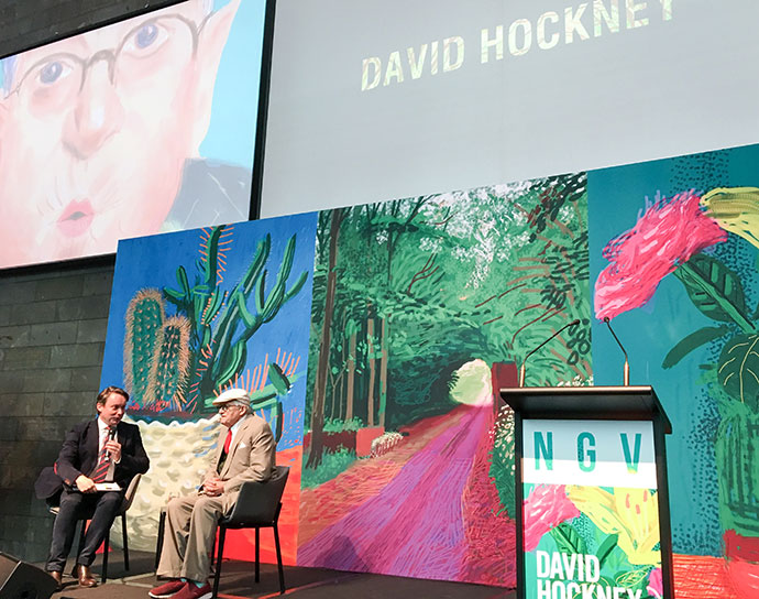 David Hockney (Source: My Poppet)