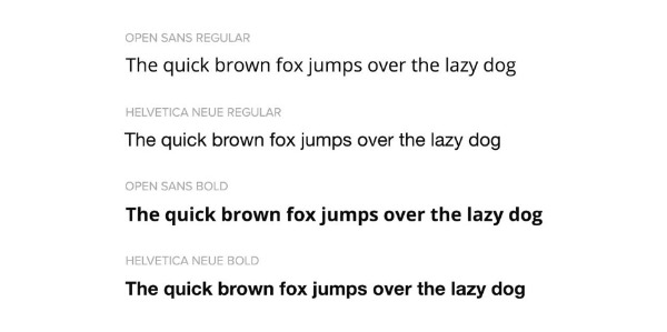 Working with typography for print & web
