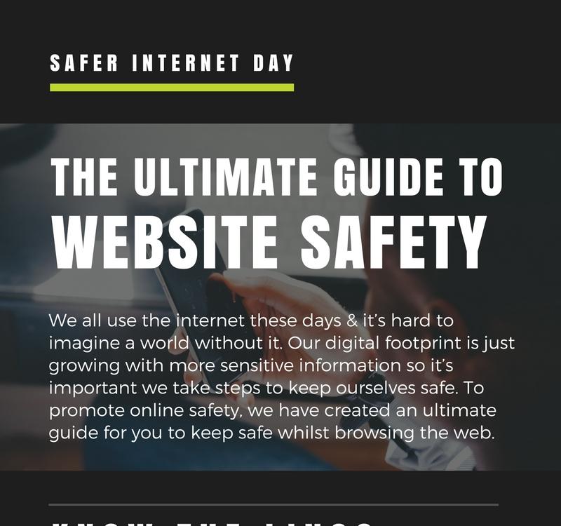 Safer Day Infographic Tips For Staying Safe Online Fifteen